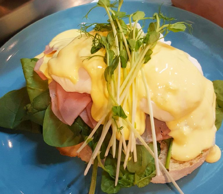 Eggs Benedict Fibonacci Coffee